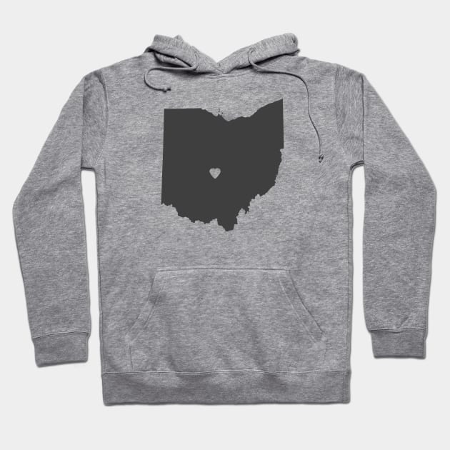 Ohio Love Hoodie by juniperandspruce